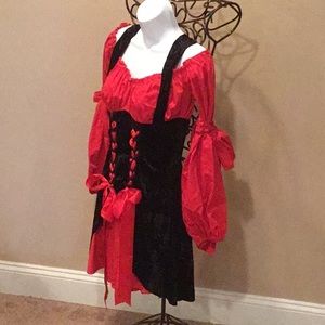 LEGS AVENUE SALOON GIRL COSTUME